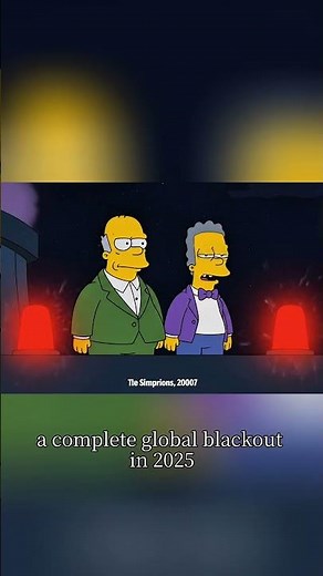 The Simpsons Predicted This Blackout...