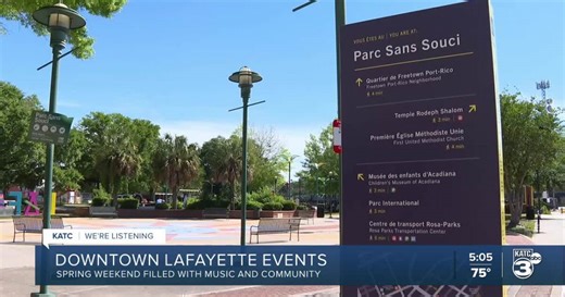 Downtown Lafayette kicks off spring this weekend