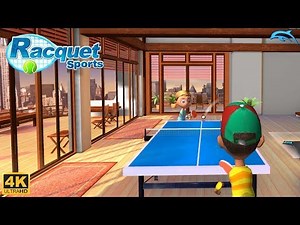 Racquet Sports - Wii Gameplay 4k 2160p (DOLPHIN)