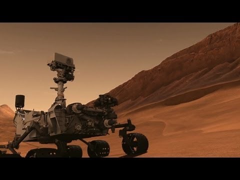 Curiosity's first look at Mars - by Nature Video