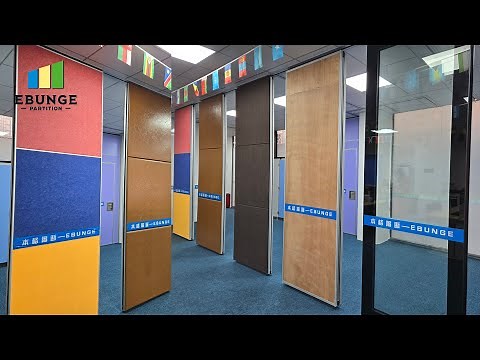 How to Divide Hotels, Offices & Large Halls with Ebunge Acoustic Movable Partition Solutions