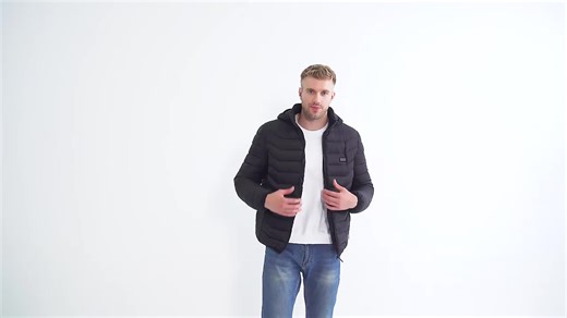 IN STOCK Body Warmer Lightweight Heated Jacket USB Charging Heating Hoodie Coat 21 Heat Zones Winter Outdoor Heated Jacket