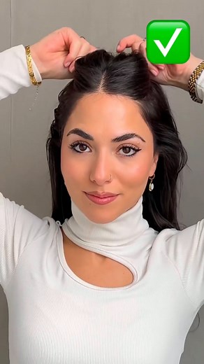 1.1M views · 7.2K reactions | #hair #hairtips #hairstyleidea #easyhairstyles #tutorial #fyp #hairstyle | Anna Life | Facebook