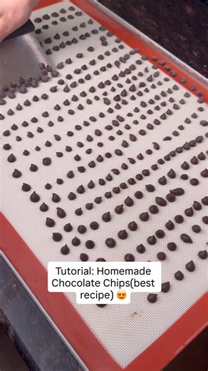 Yuvraj Dewan on Instagram: "Chocolate Chips Recipe (The Best Ever) Ingredients (in grams) • Coconut oil — 60 g • Cocoa powder — 50 g • Honey — 30 g • Vanilla extract — 4 g • Salt — 0.5 g (a pinch) ⸻ Method 1. Gently melt the coconut oil until just liquid (do not overheat). 2. Add cocoa powder, honey, vanilla, and salt. 3. Mix until completely smooth and glossy. 4. Transfer the mixture to a piping bag. 5. Pipe small chocolate chips onto parchment paper. 6. Freeze until fully set and firm. Once fr