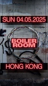 Get ready, Hong Kong – global phenomenon Boiler Room is coming to Wan Chai Harbourfront on 4 May. You don't want to miss this. Sign up now for priority access ⚡️ | Collective Minds