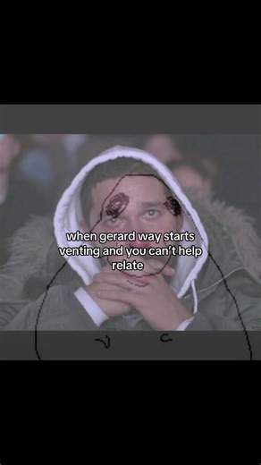 and mikey #mcr#gerardway#sad#real#fypシ゚viral | gerard way venting