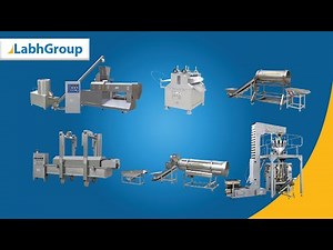 Fully automatic corn chips production line | Tortilla chips making machine | Labh Group