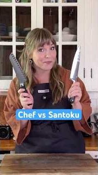 What's the difference between chef and santoku knives?
