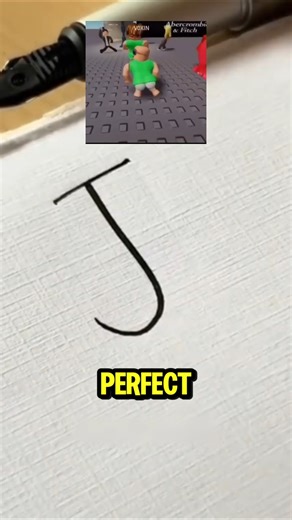 A Perfect "J" 😱#shorts #funnymemes