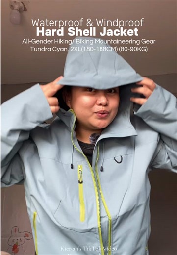 3L Laminated Hard Shell Jacket - Waterproof, Windproof & All-Gender Hiking/ Biking Mountaineering Gear Waterproof & Windproof Tundra Cyan, 2XL(180-188CM) (80-90KG) laminated hard shell jacket 3l laminated hard shell jacket sunset 31 laminated hard shell jacket laminated hardshell jacket laminated hard shell laminated shell jacket laminated hard jacket hardshell insulated jacket hard shell jacket #jacket #windproof #waterproofjacket #hikingjacket #jacketformenandwomen