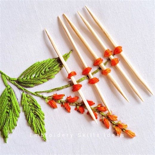 682K views · 5.2K reactions | Beautiful tricks of flower embroidery step by step #stitch #embroidery #foryou #needlework #viral | Embroidery Skills ideas | Facebook