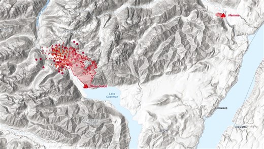 Bear Gulch Fire intensifies, prompts evacuations near Lake Cushman