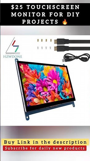 Cheap 7” HDMI Touch Monitor 🔥