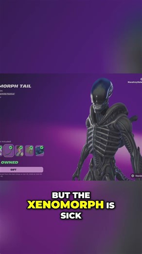 Xenomorph Bundle & Ripley RETURN! Fortnite Horror Skins! #shorts