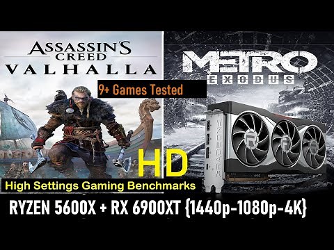 AMD Ryzen 5600X With 6900Xt | 10+ Games tested