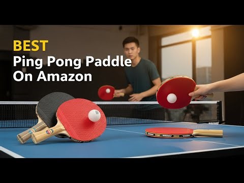 TOP 5 Best Ping Pong Paddle On Amazon 2026 | Jp WinLook Vs Pro Spin – Which Paddle Wins