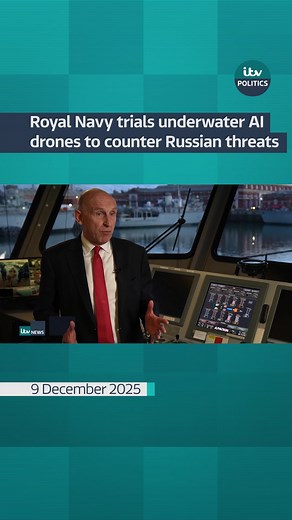 It follows the Ministry of Defence announcing the next steps in its Atlantic Bastion programme, which will aim to protect the seas around the UK from threats. #itvnews