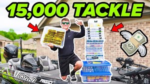 In this bass fishing video we organize my bass boat with $15,000 worth of fishing tackle! It's been a minute since we've filmed a tackle organization video so I hope y'all enjoy it! Do you like the fishing tackle videos? Do you want to see more tackle organization videos? Are you going bass fishing this weekend? Let me know if you like these bass fishing videos / fishing tackle videos. Also leave your feedback on the tackle organization videos / boat fishing videos. Now let's organize my boat wi