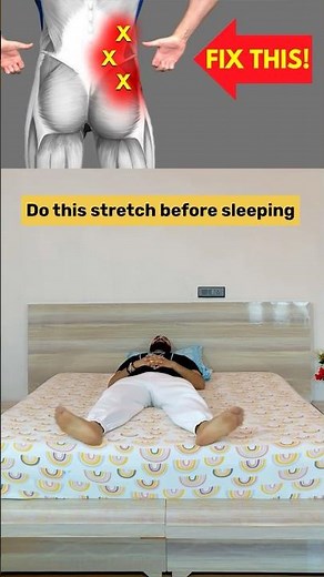 Fix Lower Back Pain Before Sleep (Try This Tonight!)