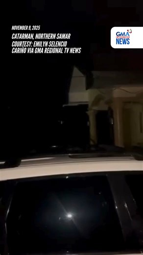 Situation in Catarman, Northern Samar as of 3 AM on Sunday, November 9, 2025, as Typhoon #UwanPH brings heavy rain and strong winds across different parts of the country. Tropical Cyclone Wind Signal No. 4, 3, 2, and 1 have been raised across different parts of the country, according to PAGASA's 2 AM bulletin today, November 9. Video courtesy: Emilyn Selencio Cariño via GMA Regional TV News | GMA News