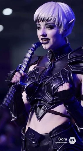 Dark elves cosplay