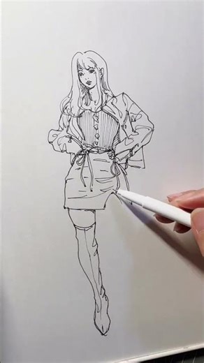 Day 173 | Ultra-Fast Sketching — Quick Line Art Practice