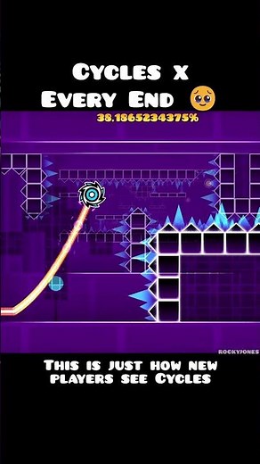 Cycles x EveryEnd is peak! #geometrydash