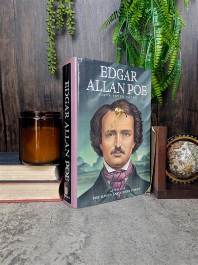 Book Clock: Tales From Edgar Allan Poe - Etsy Canada