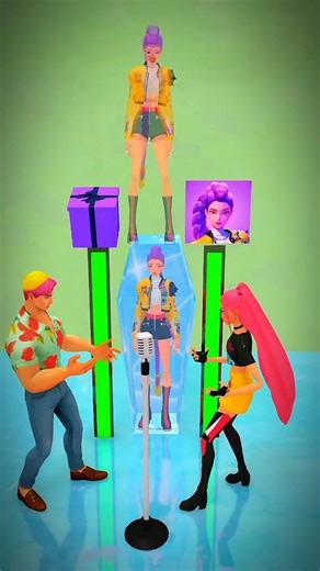 Jinu jumps in front of a deadly attack meant for Rumi #riraikuta #shigan #roshin #haru #helck #jumu