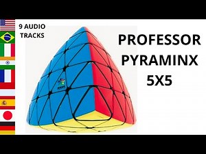 How To SOLVE PYRAMINX 5X5 #piraminx5x5