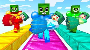 Monster School : Zombie x Squid Game SPEEDRUN CHALLENGE – Minecraft Animation