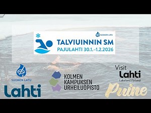 Talviuinnin SM-kilpailut 2026, vapaauinti 25m & viesti