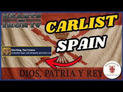 HOI4 Carlist Spain Guide: One King, Two Crowns Achievement | HOI4 Country Guides