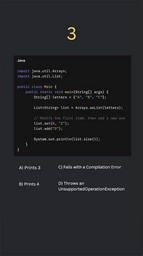 Java collection tricky question