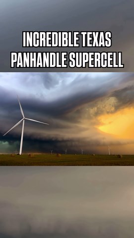 Epic supercell in the Texas Panhandle | Storm-chasing footage
