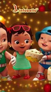 குட்டிப் பாப்பாவின் பிறந்தநாள்-Happy Happy Birthday | Tamil Rhymes for Kids | Infobells #birthday
