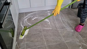 ASMR Cleaning The Floor. This is a motivational cleaning routine video to show the audience how to mop, brush and clean the kitchen floor. i hope that you enjoyed the mopping, brushing, and water sounds from the cleaning vlog.#cleanwithme #asmrmoppingsound #asmrcleaning #cleaningmotivation #facebookasmr #MotivationalCleaning #heavenlysoundsasmr #cleaningroutine #cleaningvlog | Heavenly Sounds ASMR