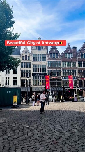 Antwerp is famous for being a major hub for the diamond trade, often called the "Diamond Capital of the World", but it is also renowned for its fashion scene, art, and historical architecture😍 #Antwerp #belgium #beautifuldestinations #holiday #hilightseveryonefollowers #teampulawers | Fe Mencedez Palomar