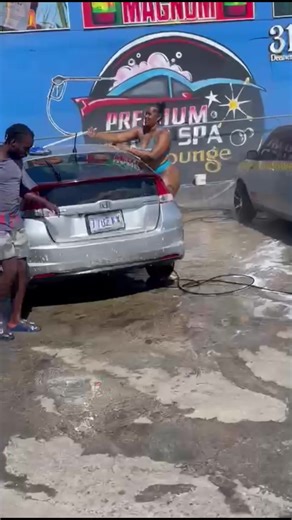 It’s always a vibes while we clean your ride link up today at Premium Auto Spa And Lounge. #detailing #wash #car #girls #premium