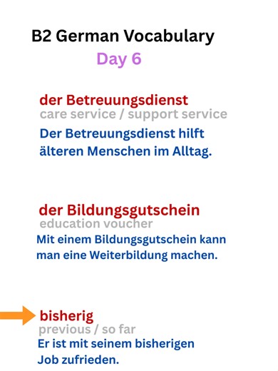 German A1 | German B2| Day 6| Learn German| German vocabulary challenge Day 6| German for beginners | learn German #🇩🇪 german conversation #GermanGrammar #LearnGerman #VerbConjugation #germany #nigeria #germany🇩🇪 #swizerland #kenya #kenyantiktok #bremen #berlin #germanarticle #germanforbeginners #A1german #hamburgersv #every #everyone LanguageExchange #Deutsch #GermanA1 #CulturalExchange #LanguageLearning #FriendlyChat #TikTokLanguages