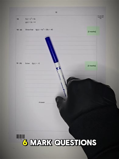 Part 2 - Functions GCSE Exam Question Functions comes up as an easy 3 to 6 marks, don't overcomplicate it. Make sure to check out Part 3 where we finish this question off... #gcse #gcsemaths #maths #math #gcses #2026 #functions #year11 #xcelerateacademy #aqa