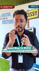 NEET Hack 🚨 Master Assertion–Reason Questions in Minutes!