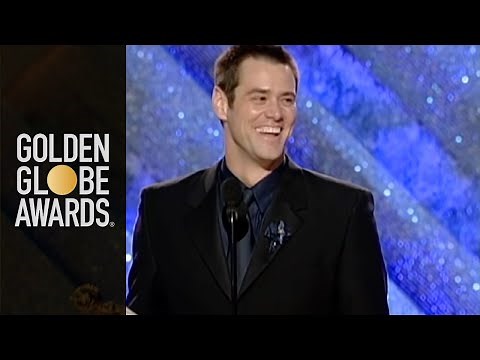 Jim Carrey Wins Best Actor Motion Picture Drama - Golden Globes 1999