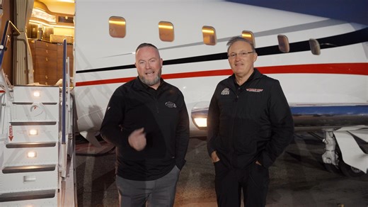 Flyin’ with Doug! Brian Lohnes spent a day with Doug Kalitta and Kalitta Air… from the simulator to the cockpit… from Michigan to Vegas with Kalitta Motorsports! | NHRA