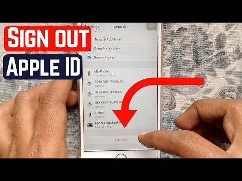 How to Sign Out Apple id on iPhone