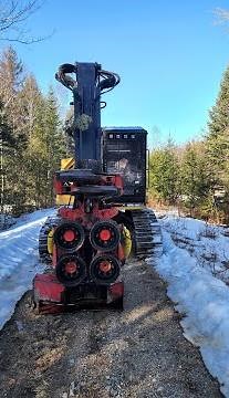 2012 CAT 501HD with PF48 4 Roller Processing Head