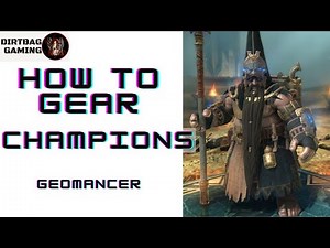HOW TO GEAR GEOMANCER | Raid Shadow Legends Gear Guide