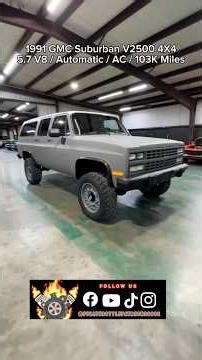 1991 GMC suburban V 2500 ￼
