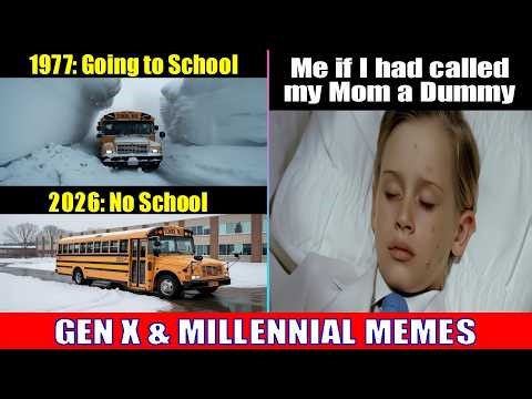 GEN X in 17 Minutes 😂 | Ep 110 Generation X & Millennial Memes Nostalgia & Memories #akornzstash
