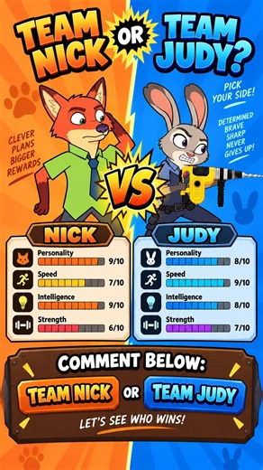 Nick Wilde vs Judy Hopps: Who Really Deserves to Win? | Zootopia 2